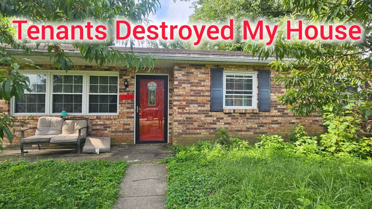 Rental Property Destroyed...My worst one in 17 years as a Landlord