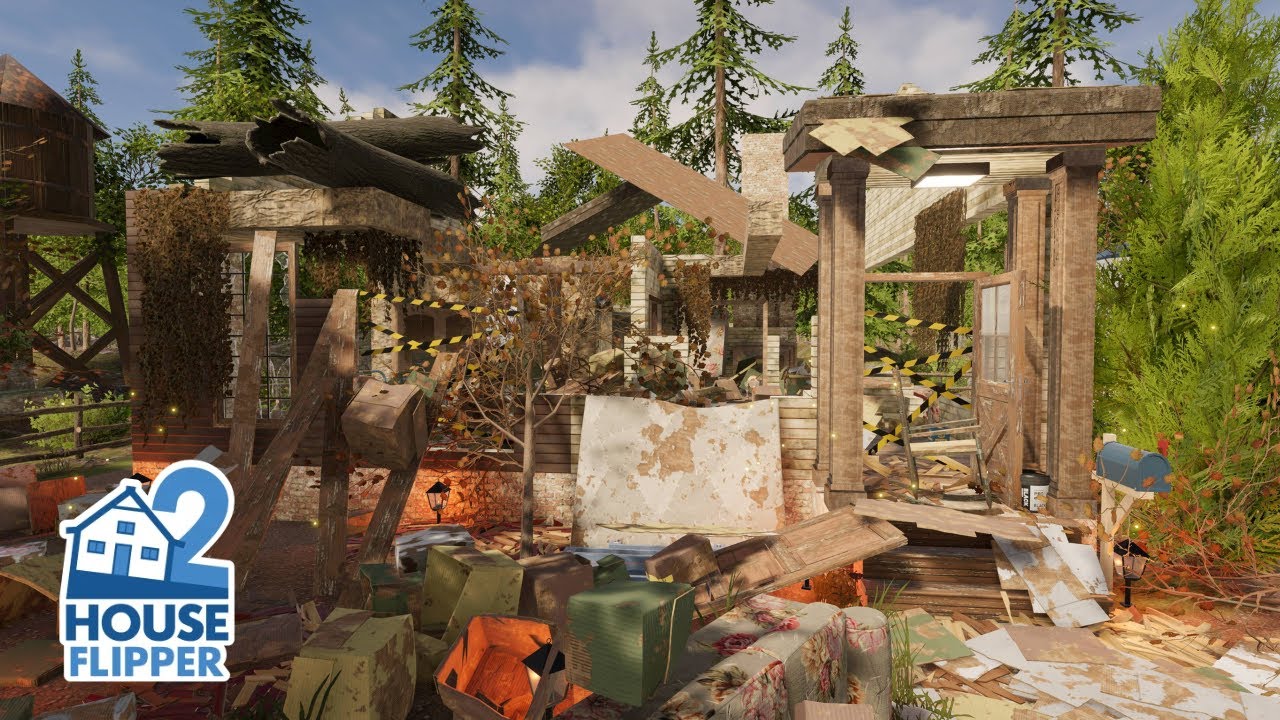 House Flipper 2 - Quaint Forest Home Renovation (Custom Job by littleneonpea)