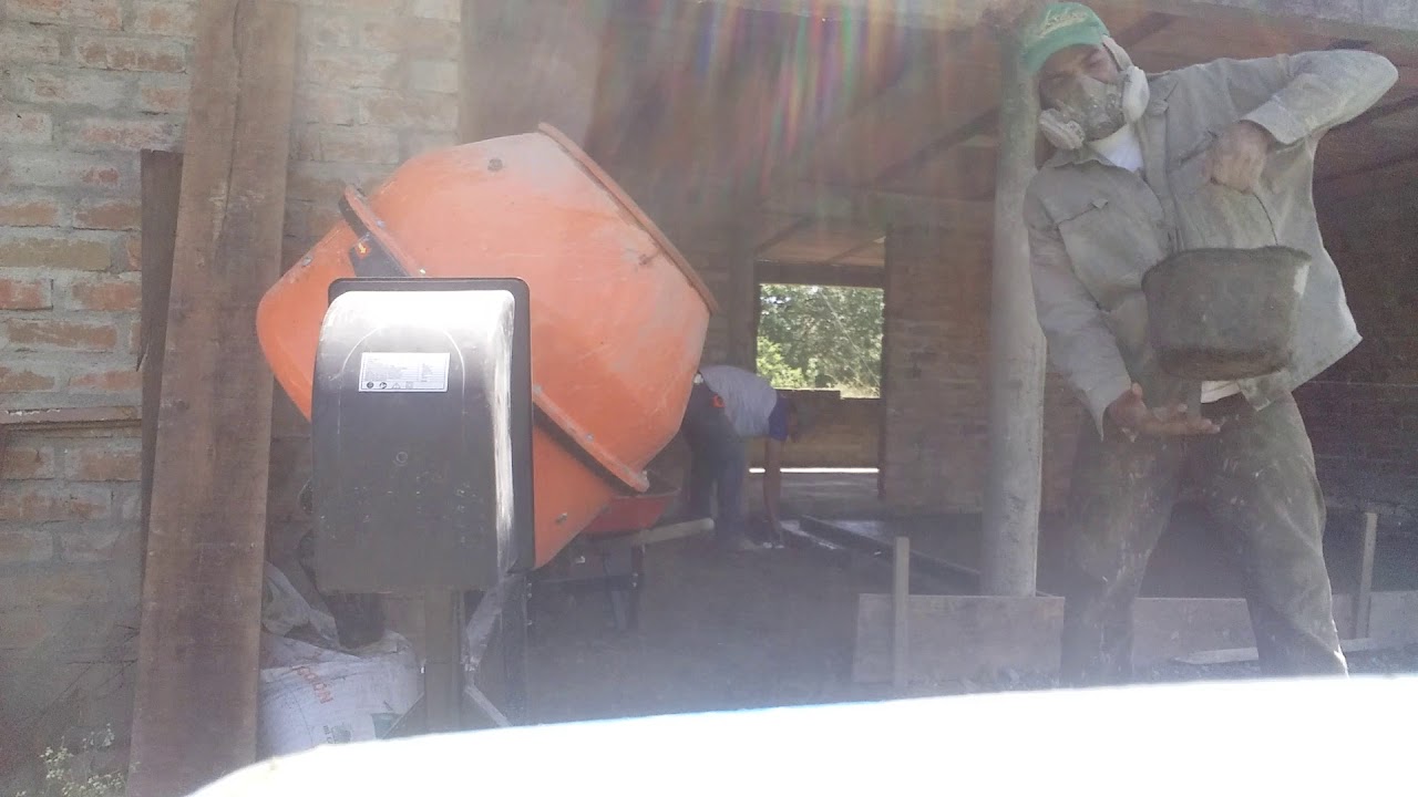 Mezcladora trompo electrico bauker de 1hp