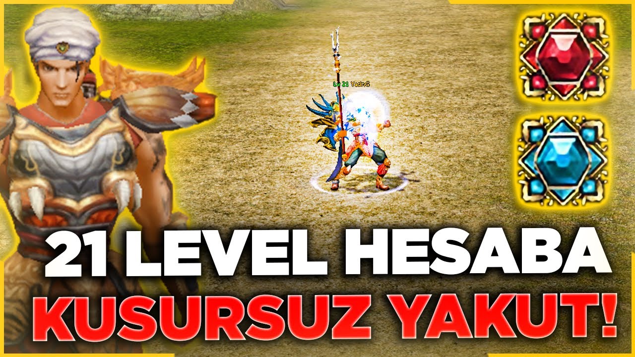 21 LEVELDE KUSURSUZ YAKUT TAKMAK !! | KUSURSUZ PANEL HAZIRLANIYOR! | Metin2 Lucifer#3