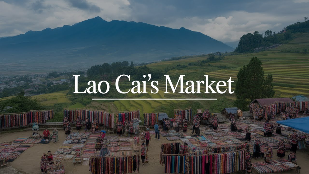 Vietnam Travel: Exploring Lao Cai Traditional Market & Local Culture