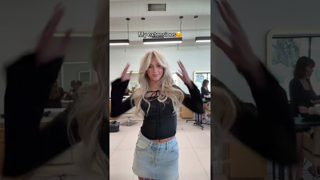 This is your sign to get Habit Hidden Extensions! Book now at habitsalon.com #shorts