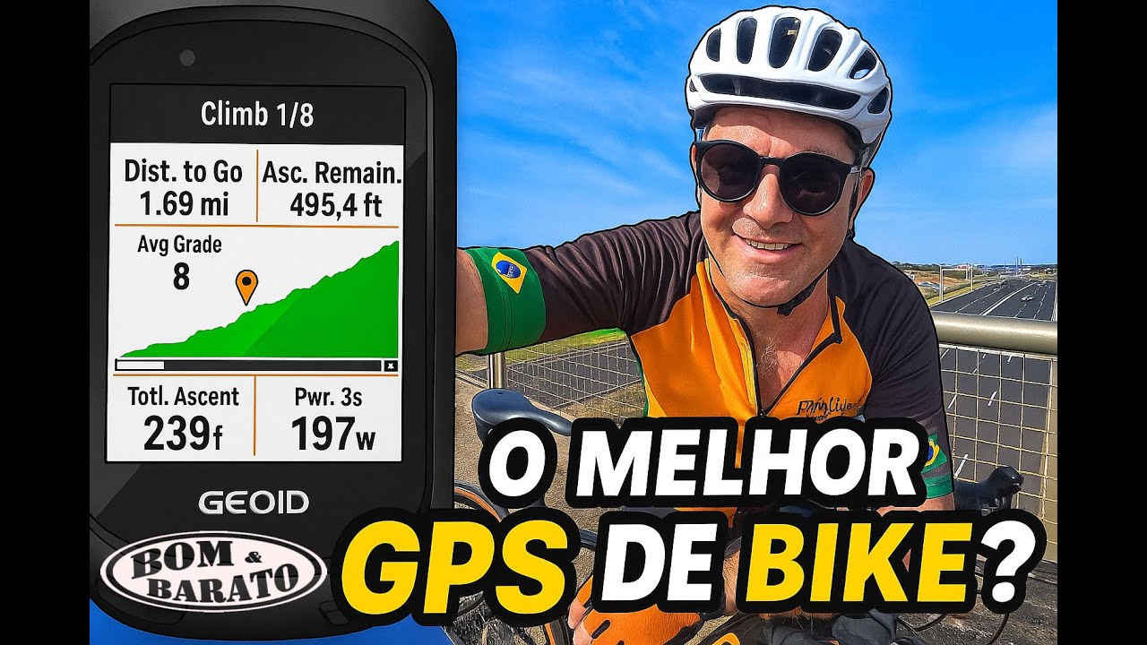 GEOID CC600 — O MELHOR GPS de bicicleta custo-benefício? Teste completo e review em português!