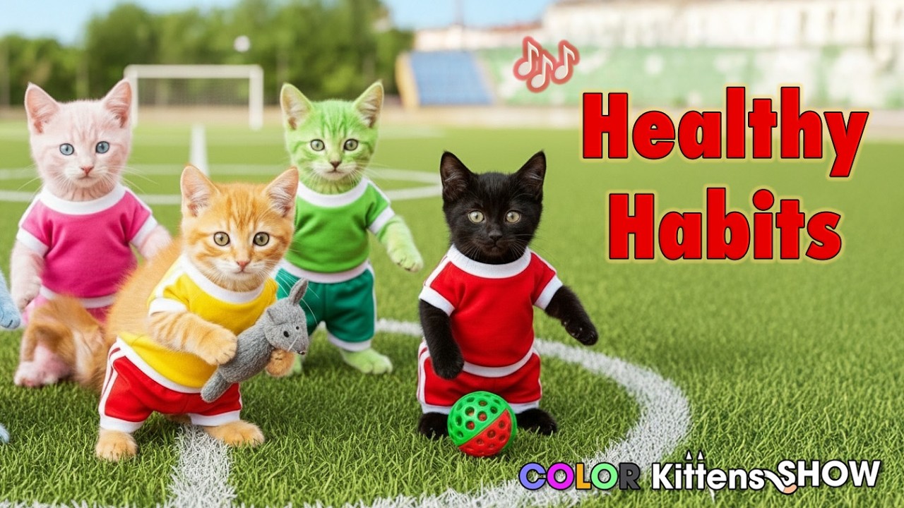 🎶 The Healthy Habits Song! | Fun & Colorful Adventure for Kids 🌟