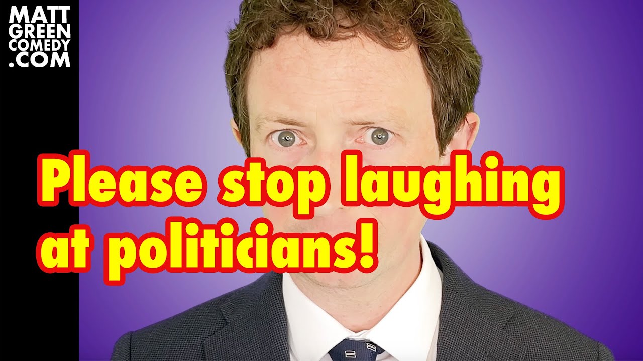 Please stop laughing at politicians!