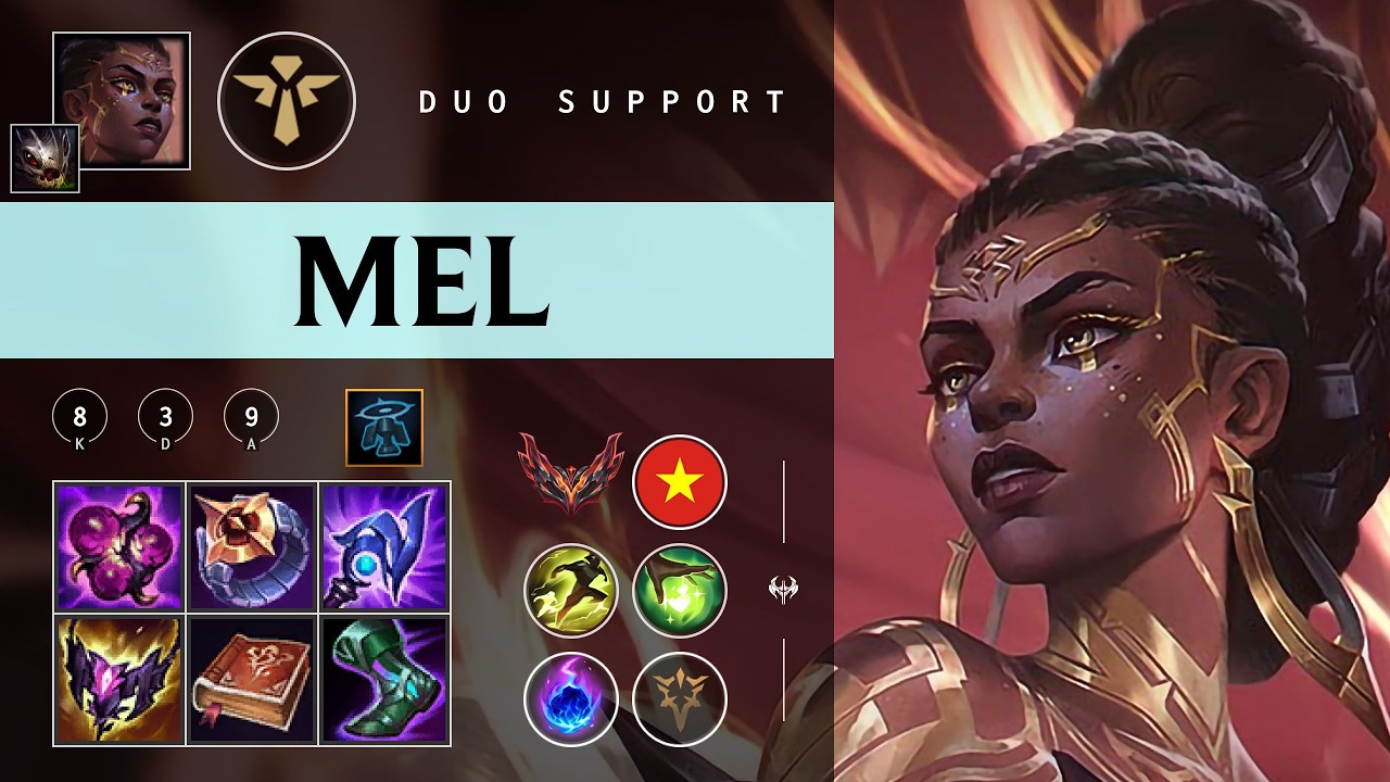 Mel Support vs Wukong - VN Grandmaster Patch 26.05