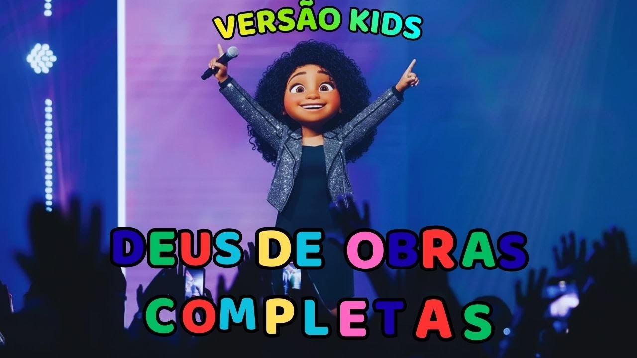 Deus de Obras Completas | Música Cristã Infantil  | Louvor Kids | kemilly santos
