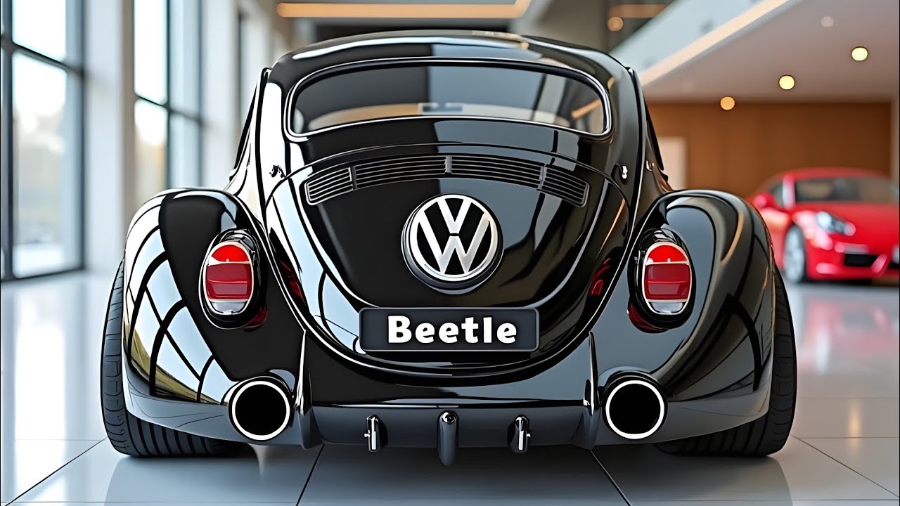 Volkswagen Beetle 2026 года возвращается... И он совсем не такой, каким вы его помните!