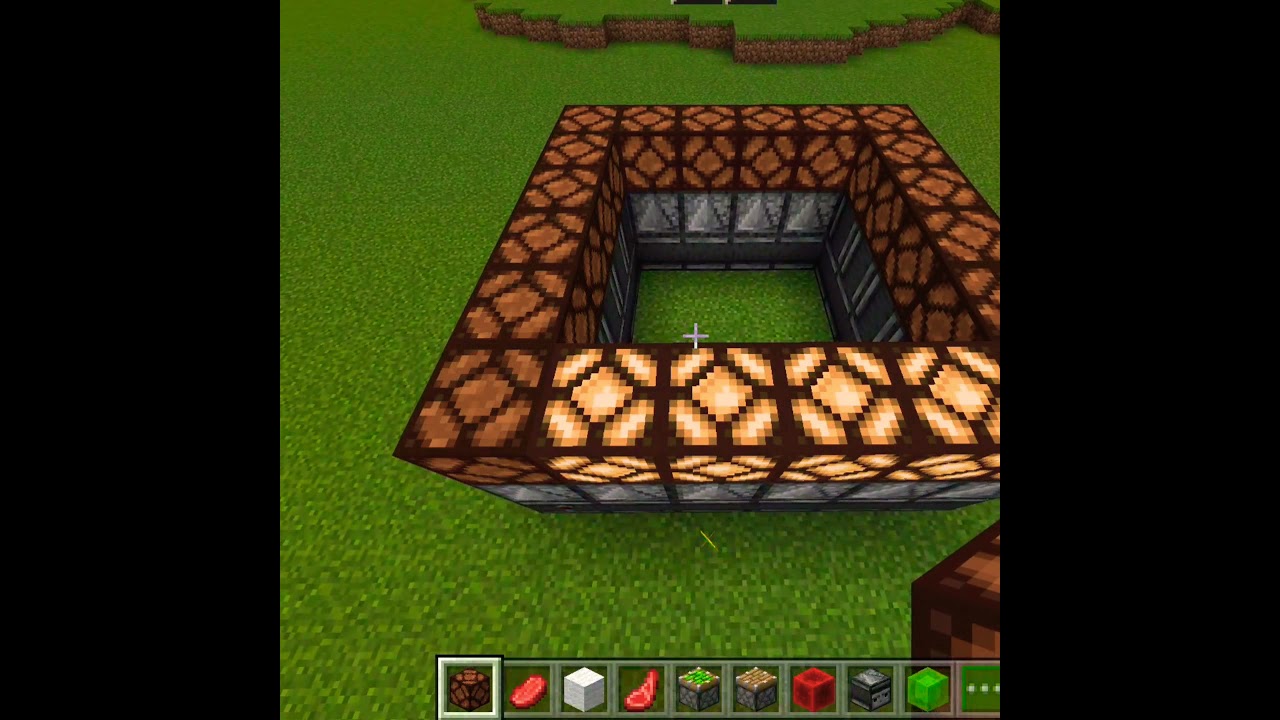 Rotating light lamp in Minecraft.