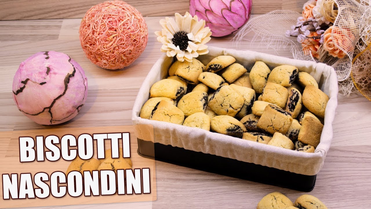 BISCOTTI NASCONDINI AL CIOCCOLATO - Ricetta Facile | Il Paradiso Delle Tentazioni