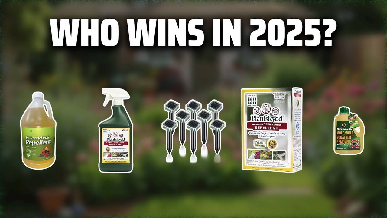 The Top 5 Best Vole Repellent in 2025 - Must Watch Before Buying!