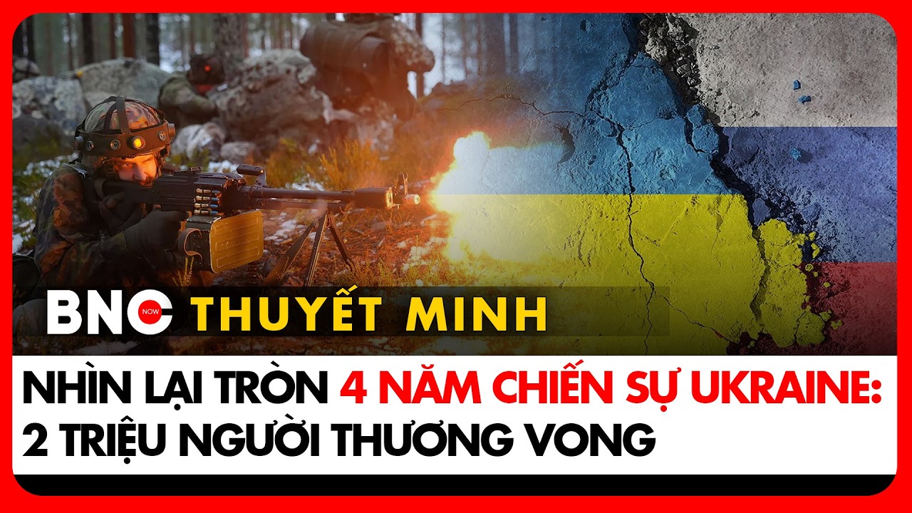 Thuyết minh: Vì sao Nga chưa sụp đổ do chiến tranh? Tính toán gây sốc của ông Putin | BNC Now