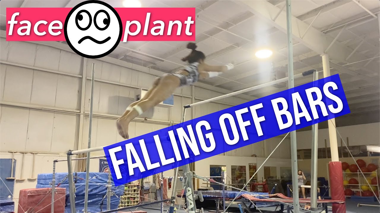 I FELL OFF BARS when I was 2 inches off the ground | Uneven Bars Fail