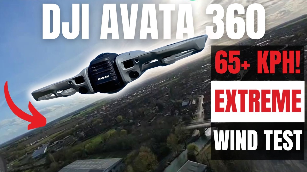 Экстремальный тест DJI Avata 360 на устойчивость к ветру &mdash; я не ожидал такого результата!
