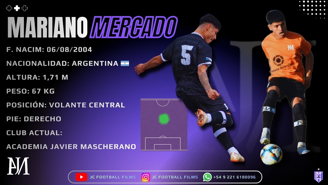 Mariano Mercado (Volante Central - 2026)
