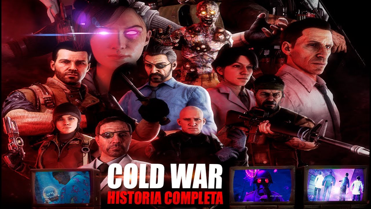 Película COD Cold War Zombies en Español Latino 4K - Cinemáticas (Historia Aether Obscuro Completa)
