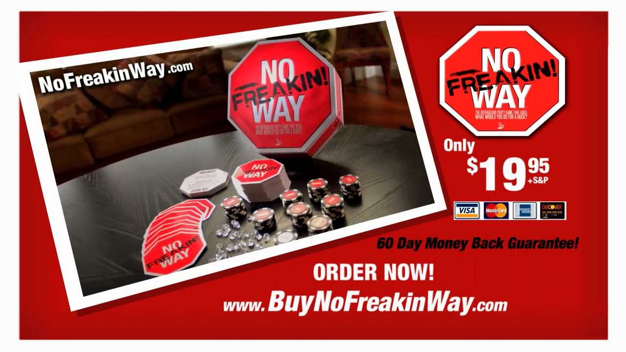 No Freakin' Way! - Official TV Commercial