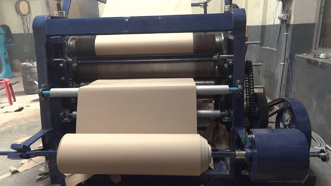 Paper Corrugation Machine