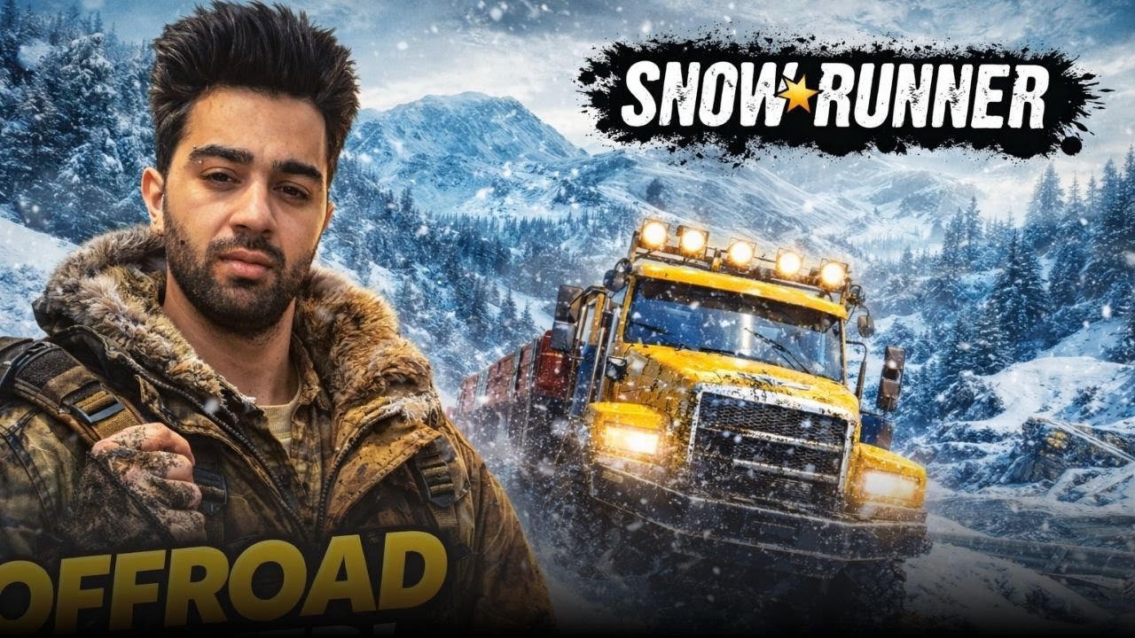🇮🇳 Offroad Craziness ❄️ | Mud & Real Struggle 😱 | 🚛 SnowRunner LIVE 🔴