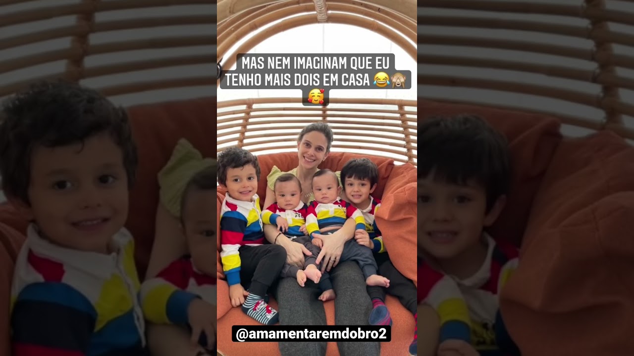 Como &eacute; ser m&atilde;e de 4 filhos! Sendo dois deles: g&ecirc;meos!