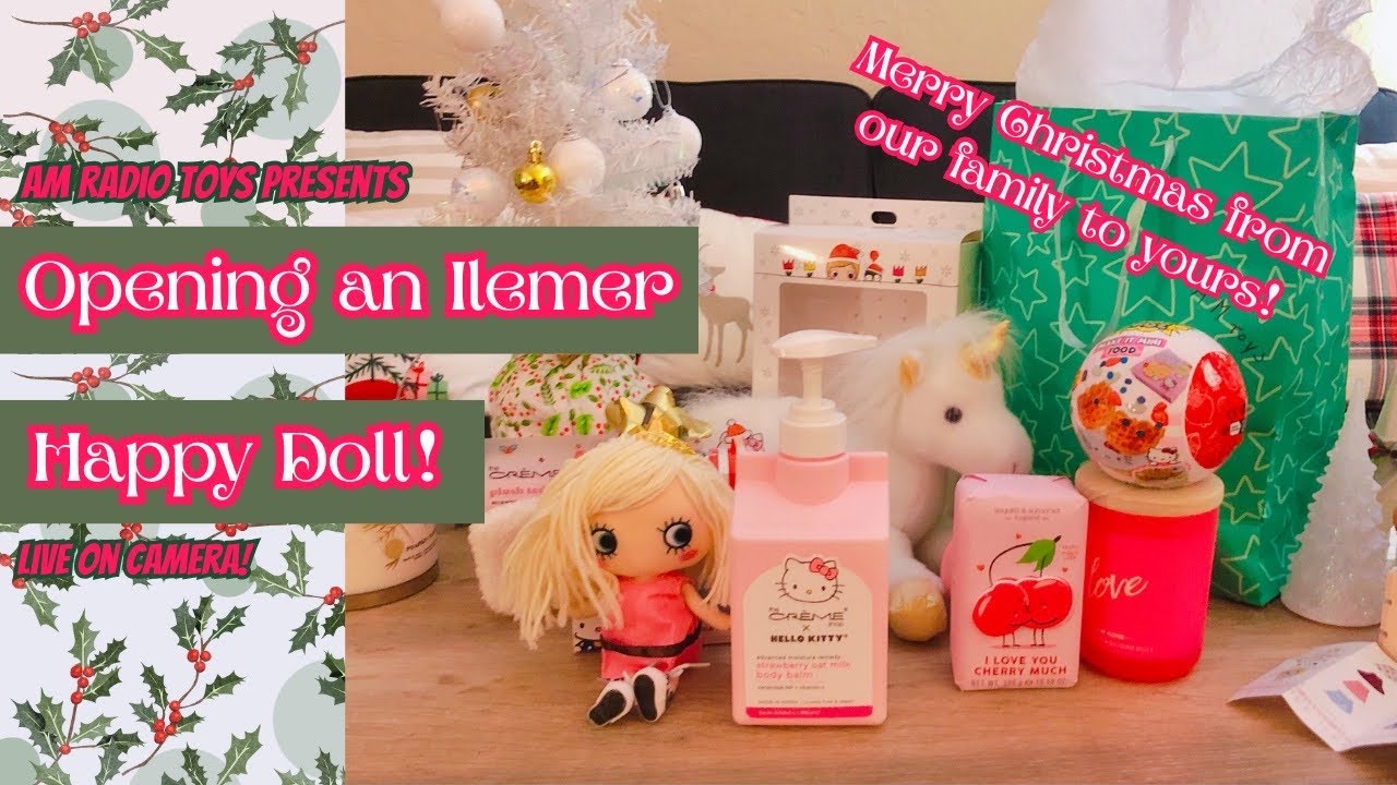 Opening the Ilemer Happy Doll I got for Christmas 2024, plus a few more surprises! (Ep. 09) 