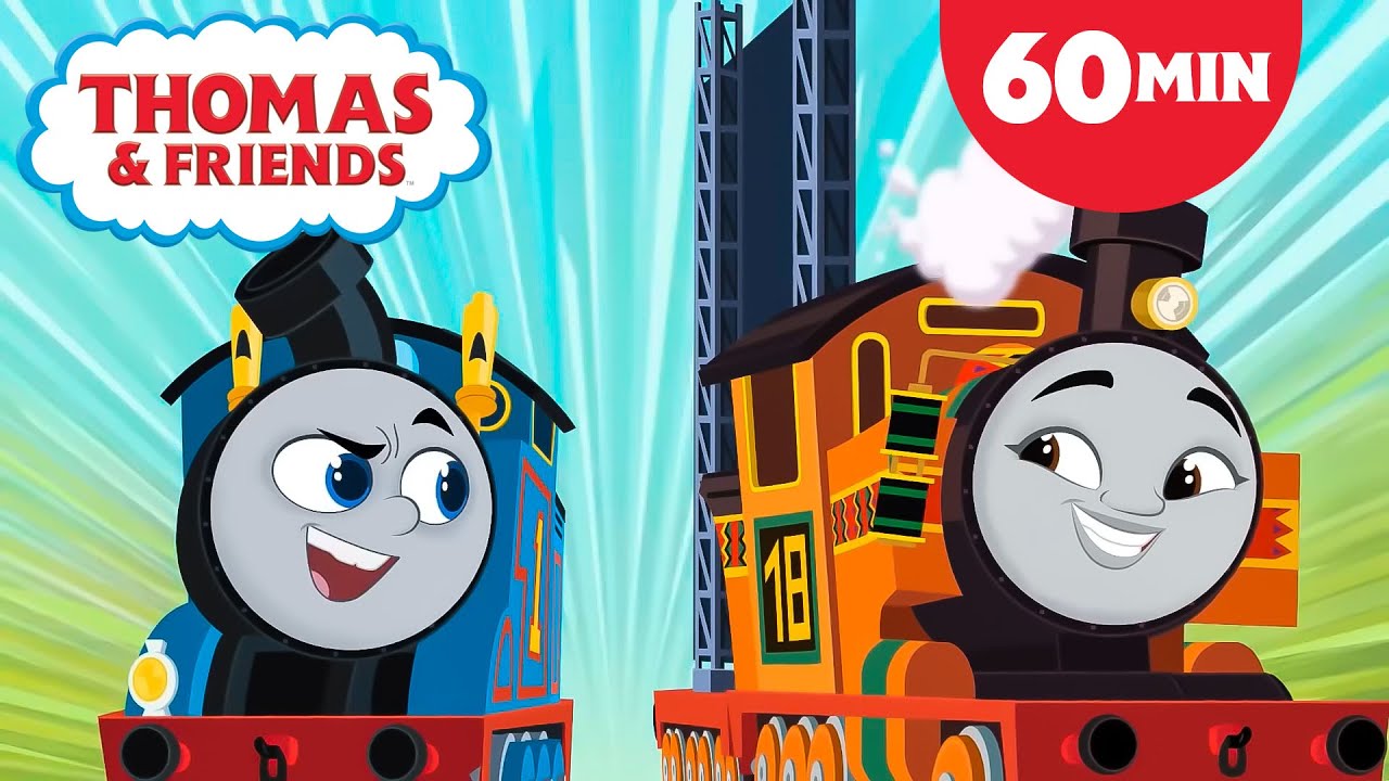 ¡Lo Mejor del Equipo de Vapor! | Thomas y Sus Amigos: Trenes a Todo Vapor | 60 minutos