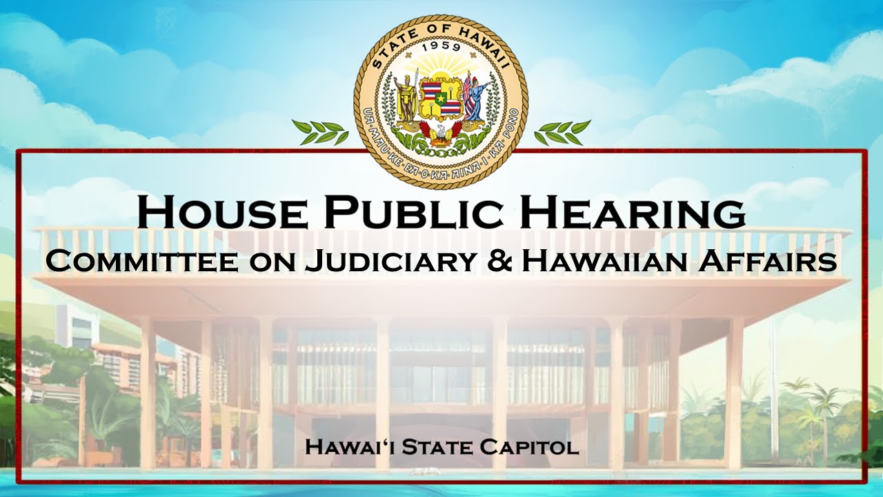 JHA Public Hearing - Thu Feb 12, 2026 @ 2:00 PM HST