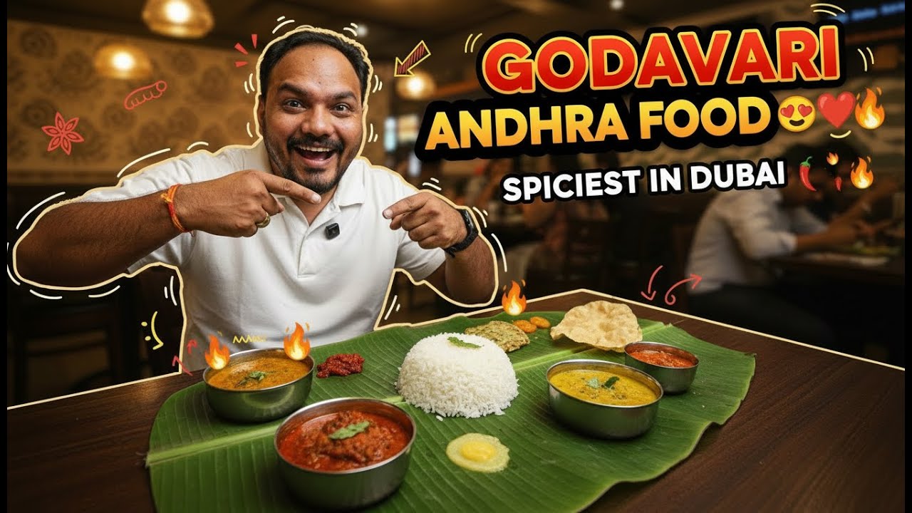 This Andhra Restaurant in Dubai Blew My Mind 🤯 | Godavari Ruchulu