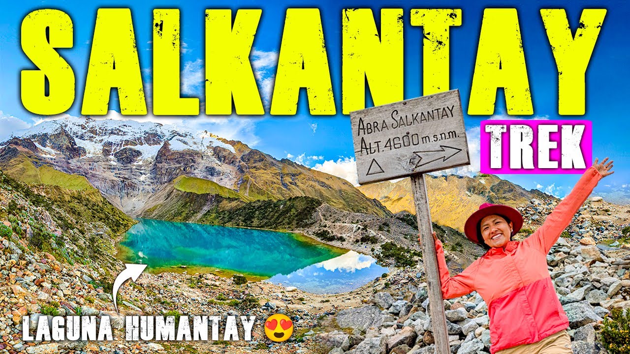 SALKANTAY TREK 4 dias CAMINANDO a MACHU PICCHU 😍🇵🇪