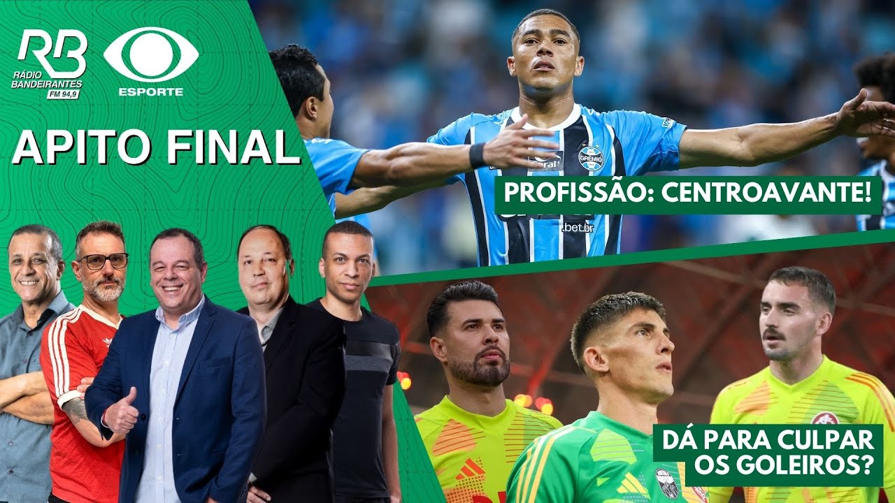 10X DE VINI DA POSE PARA O GR&Ecirc;MIO! | INTER PODE CULPAR OS GOLEIROS PELO ANO? |Apito Final (26/11/25)