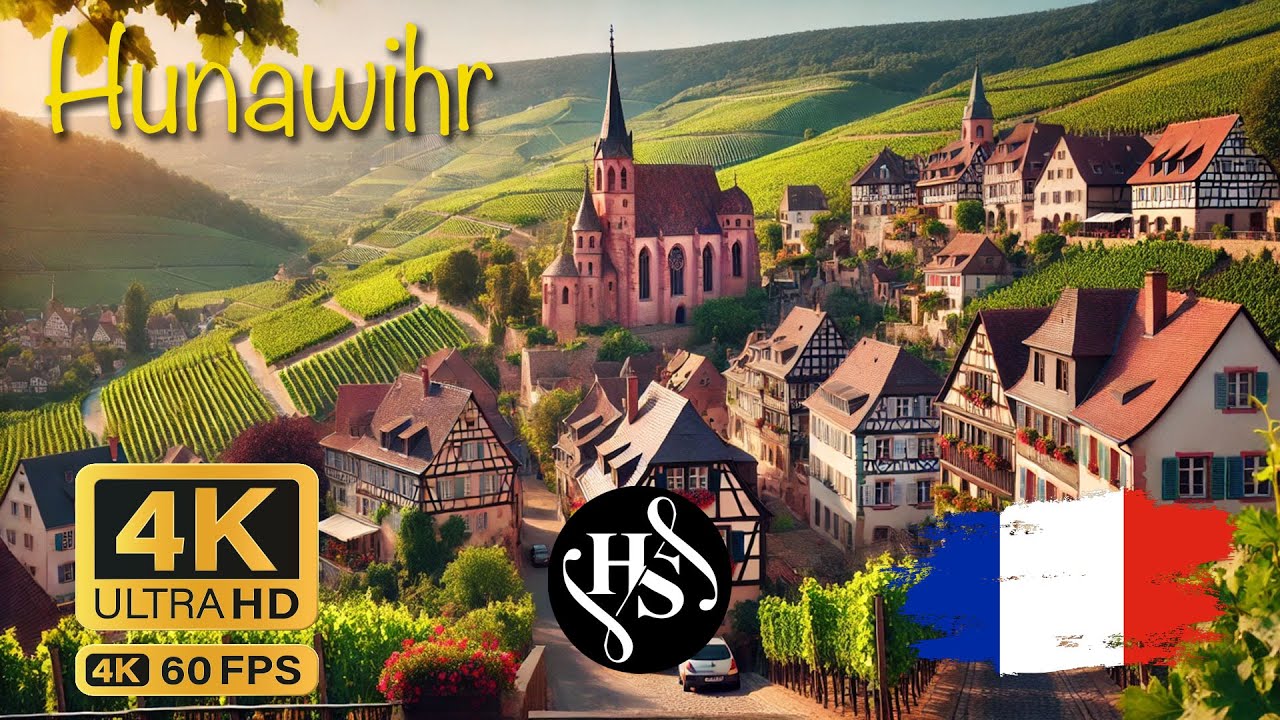 🍇 Hunawihr Walking Tour | Hidden Gem of the Alsace Wine Route 🇫🇷🏰✨
