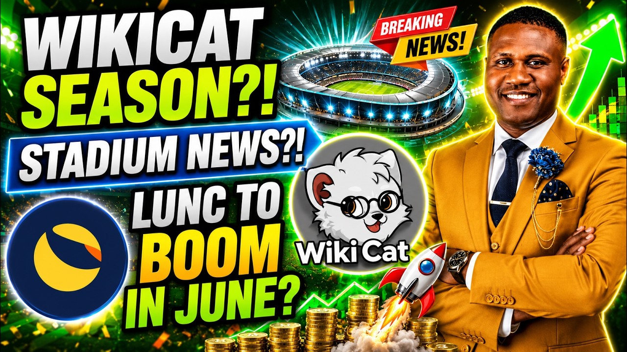 🚨 Сезон WIKICAT?! Новости о стадионе?! LUNC взорвется в июне? Подтверждение! 🚨