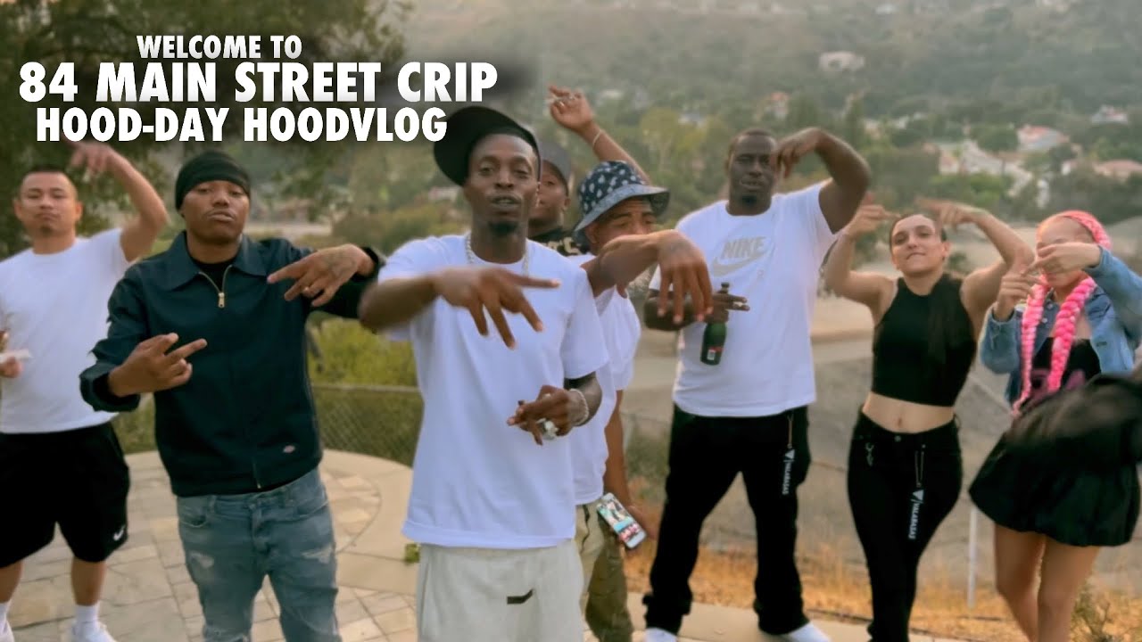 Добро пожаловать в видеоблог о 84 Main Street Crips Hood Day! Закрытое мероприятие + ответы хейте...