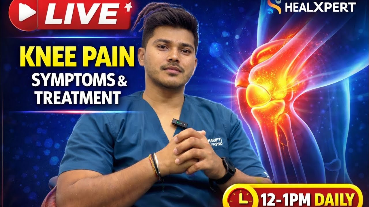 Live knee pain treatment💯✅