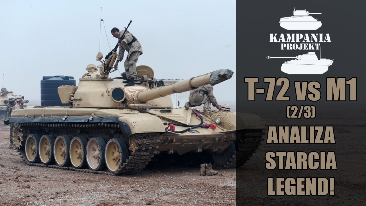 T-72 vs M1 Abrams - Analiza starcia legend! 2/3