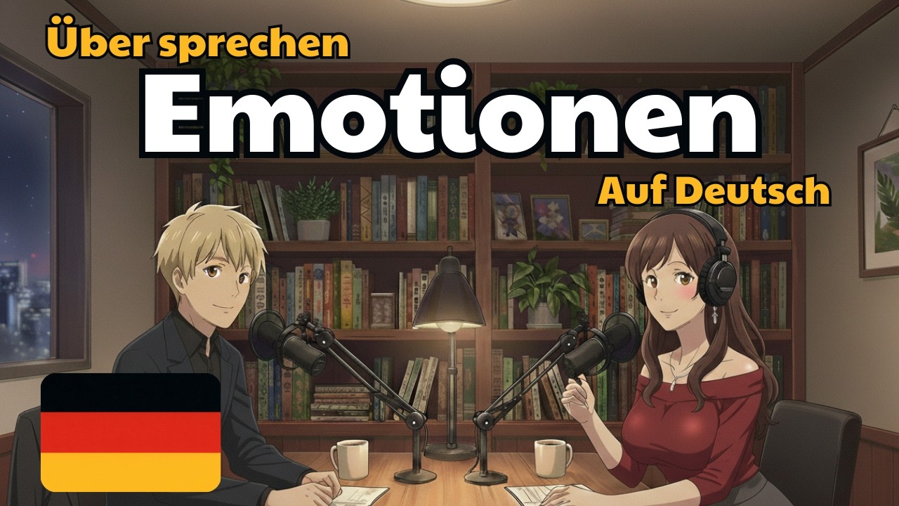 Wie man auf Deutsch über seine Gefühle spricht | Natürliches Gesprächstraining