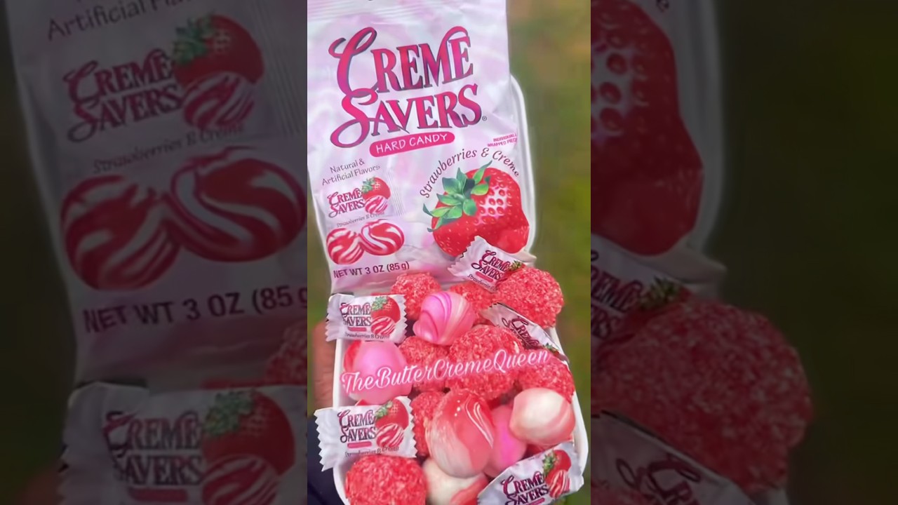 Creme Savers Candy Grapes!  #cremesavers #kenziegrwm #grwmkenzie #candyfruit