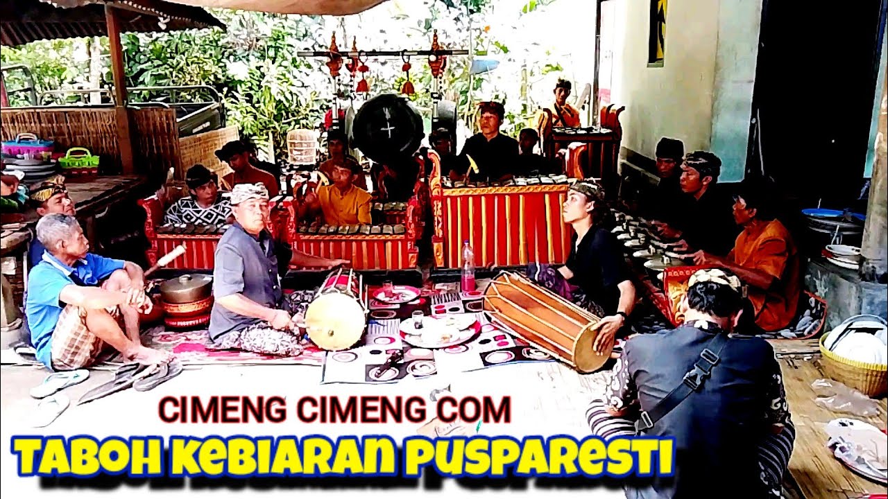 Taboh Gending pusparesti live dese peresak karang bayan 