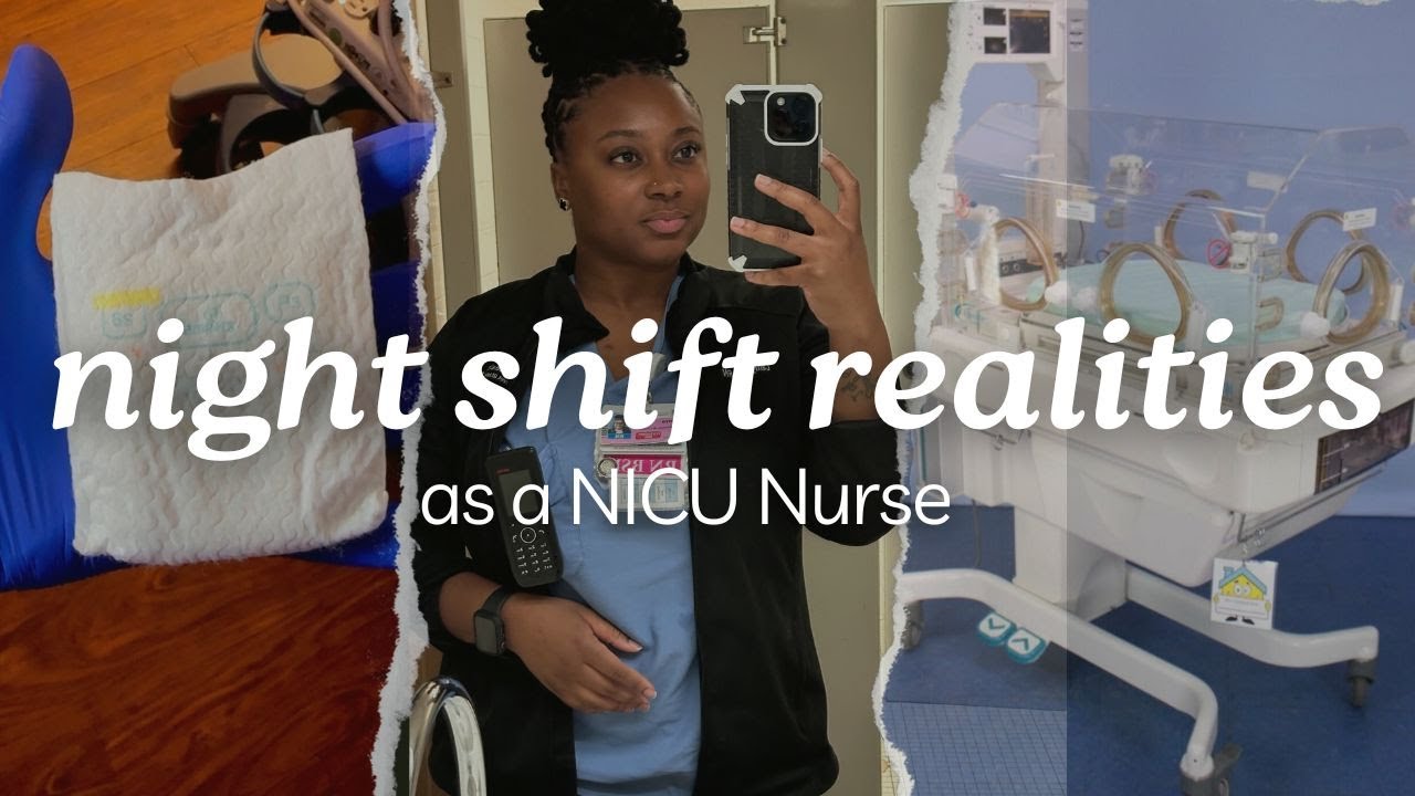Nightshift Realities as a NICU Nurse | Caitlyn Monae'