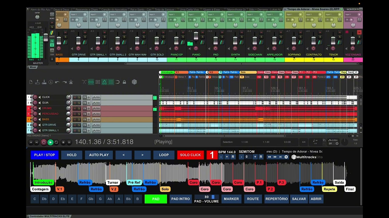 Nívea Soares - Tempo de Adorar (Multitrack / Playback)