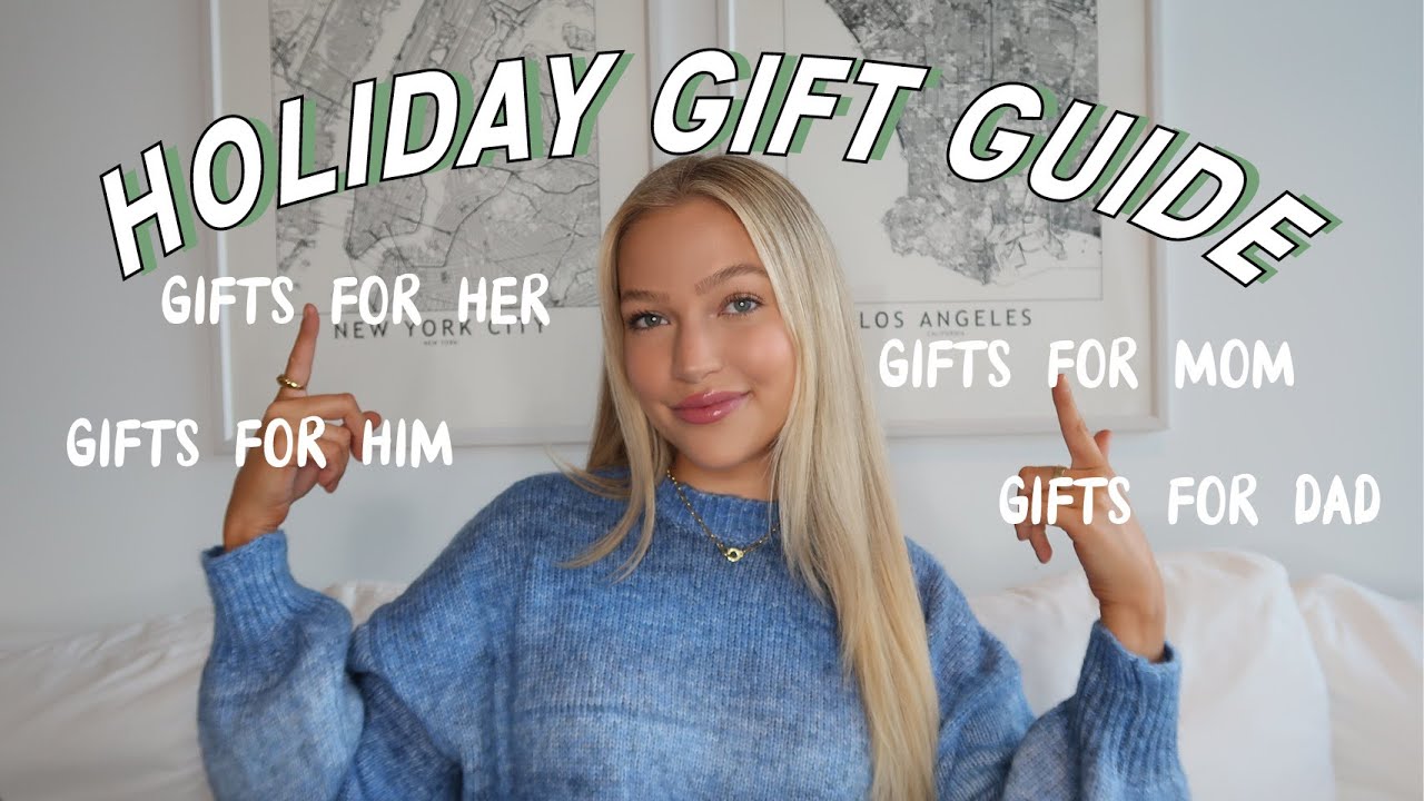 the ultimate holiday gift guide: gift ideas for everyone at every price point | maddie cidlik