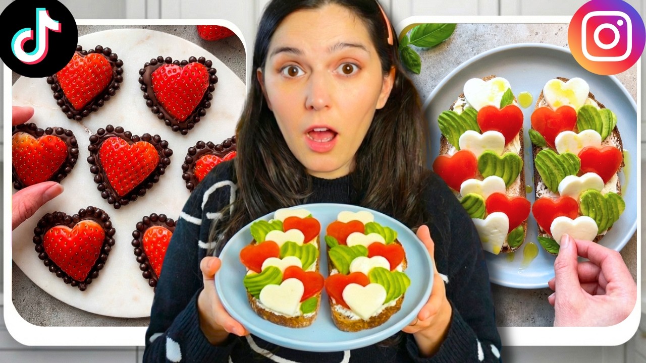 COCINE las RECETAS mas SATISFACTORIAS del INTERNET de SAN VALENTIN