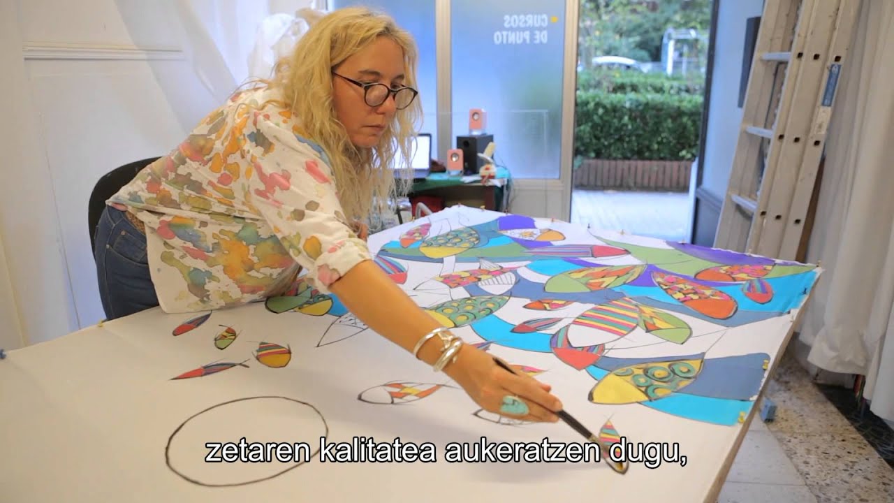 Botika Batik. Taller de Pintura sobre seda y fieltro.