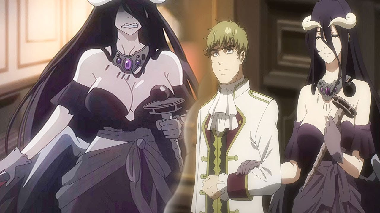 Overlord 4 [Eps 2] Philip moment - Albedo going to kill Philip for touching her