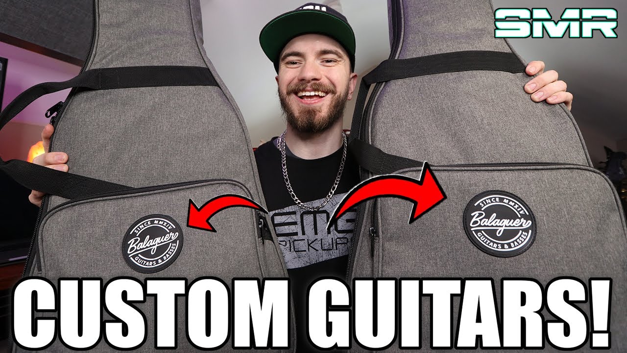 MY CUSTOM BALAGUER GUITARS!