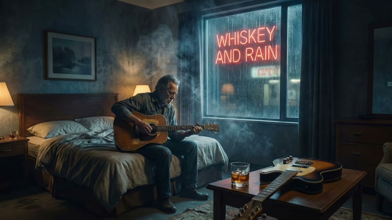 ​Whiskey and Rain 🥃 | Emotional Slow Electric Blues Rock