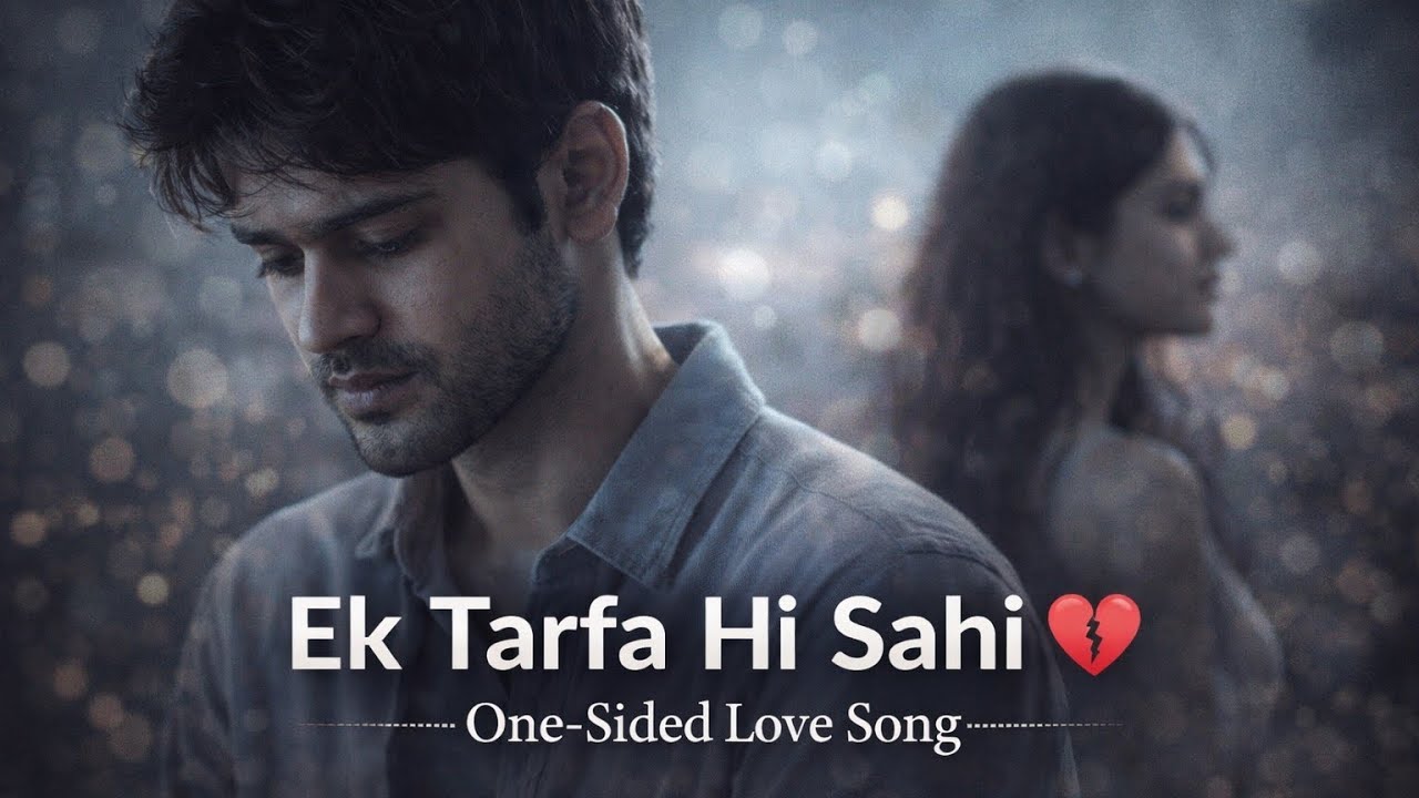 Ek Tarfa Hi Sahi 💔 | One Sided Love Song | Heart Touching Hindi Song | Sad Love