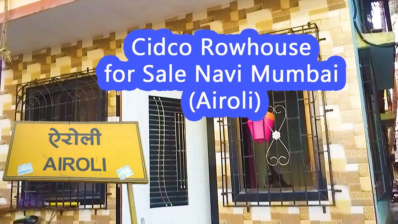Cidco AR1 rowhouse for sale Navi mumbai Airoli sec-3 - Property tak
