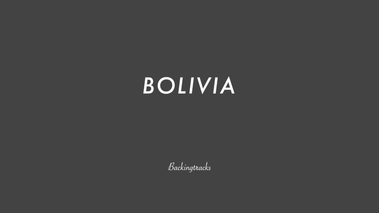 BOLIVIA chord progression  - Jazz Backing Track Play Along