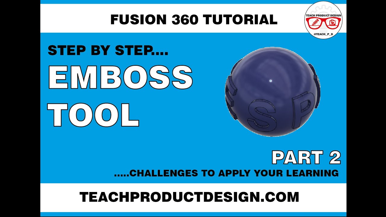FUSION 360- How to create an EMBOSS on a SPHERE using the REPLACE FACE feature. Simple step by step!